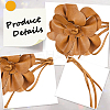 Flower PU Leather Wrap Waist Belts for Women AJEW-WH20816-058C-6