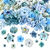 3 Bags 3 Styles Cloth Flower DIY-SP0005-72C-1