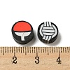 Handmade Polymer Clay Beads CLAY-E005-09-3