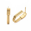304 Stainless Steel Open Oval Stud Earrings EJEW-N016-025LG-4