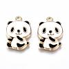 Eco-Friendly Alloy Enamel Pendants X-ENAM-Q437-011-NR-2