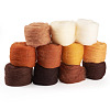 55G 11 Colors Needle Felting Wool Roving DIY-TA0012-86-1