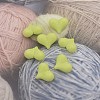 Opaque Acylic Beads LS-MACR-WH0027-10D-1