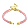 Nylon Cords Bracelet Makings Fit for Connector Charms AJEW-P116-02G-09-1