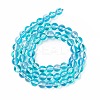 Synthetic Moonstone Beads Strands G-E573-02A-07-3