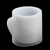 Valentine's Day Theme Column with Heart DIY Candle Cup Silicone Molds DIY-G098-02A-3