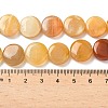 Natural Yellow Botswana Agate Beads Strands G-F790-H04-04-5