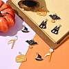 10Pcs 10 Styles Halloween Theme Alloy Enamel Pendants ENAM-FS0003-84-8