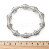 304 Stainless Steel Stretch Bangles for Women BJEW-P315-02C-P-5