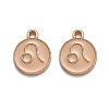Alloy Enamel Pendants ENAM-S124-01A-10G-1