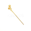 Alloy Hair Stick Findings FIND-WH0092-57G-1