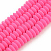 Handmade Polymer Clay Beads Strands CLAY-N008-064-A05-1
