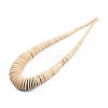 Coconut Beads Strands COCB-Q001-1-4