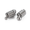 Non-Tarnish 201 Stainless Steel European Beads STAS-N096-001-3