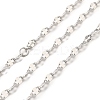 Tarnish Resistant 304 Stainless Steel Dapped Chains STAS-B040-01P-1
