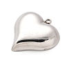 304 Stainless Steel Pendants STAS-Q349-02D-P-2