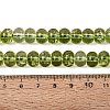 Crackle Transparent Glass Beads Strands GLAA-N074-02B-01-2