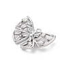 Brass Rhinestone Pendants KK-E973-11P-2