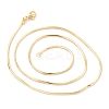 Brass Snake Chain Necklaces LS-X-NJEW-I247-03G-2