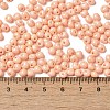 6/0 Opaque Baking Paint Glass Seed Beads X1-SEED-M012-02A-18-4