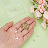 8Pcs 4 Styles 925 Sterling Silver Spacer Beads STER-BC0002-46-3