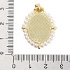 Rack Plating Brass Enamel Pendants KK-C056-07G-08-3