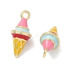 Alloy Enamel Pendants FIND-G108-02A-G-2