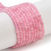Natural Madagascar Rose Quartz Beads Strands G-B088-C09-02-1