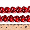 Transparency Glass Beads Strands GLAA-T023-13A-4