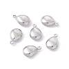 Non-Tarnish 304 Stainless Steel Pendants STAS-C057-08P-3