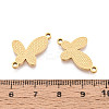 304 Stainless Steel Textured Butterfly Links STAS-T073-29G-3
