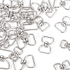 25Pcs 5 Styles Zinc Alloy Swivel Clasps FIND-TA0008-31-2
