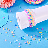 1200Pcs 12 Colors 6/0 Luminous Glass Seed Beads SEED-TA0001-51-7
