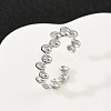 304 Stainless Steel Cuff Rings RJEW-H254-02P-2
