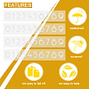 Waterproof Self Adhesive Craft Stickers DIY-GF0002-59A-01-4