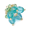 Transparent Glass Pendants PALLOY-MZ00720-03-2