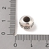 Tibetan Style Alloy European Beads TIBE-Q090-46AS-3