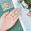 DIY Flat Round Link Connector Making Kits DIY-UN0002-91-2