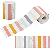 2Rolls Coated Paper Decorative Stickers DIY-NB0013-03-1