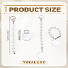 Round Glass Cup Charms HJEW-LP00041-2