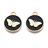 Alloy Enamel Pendants PALLOY-N170-002A-NR-1