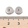 Rack Plating Brass Micro Pave Cubic Zirconia Beads KK-F879-14P-3