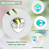 30Pcs 3 Colors 304 Stainless Steel Pendants STAS-DC0012-05-3