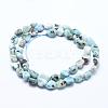 Natural Larimar Bead Strands G-E483-47-2