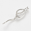 Brass Locket Pendants KK-Q748-039P-3