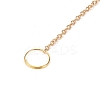 Wire Wrapped Natural Yellow Quartz Moon with Tree of Life Pendant Decorations HJEW-K046-07G-02-5