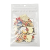 24Pcs 12 Styles Mother's Day Theme Alloy Enamel Pendants ENAM-FS0002-77-6