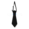 Easter Theme Rabbit Egg Glitter Felt Necktie LS-AJEW-C030-01C-2