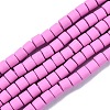 Handmade Polymer Clay Bead Strands X-CLAY-ZX006-01E-2