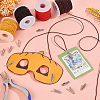 5 Rolls Round Elastic Beading Cord EW-GA0001-01-4